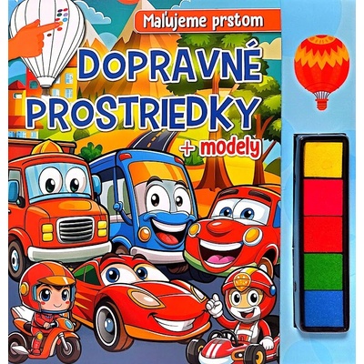 Maľujeme prstom Dopravné prostriedky modely