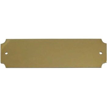 Menovka S6 100x30mm mosadz