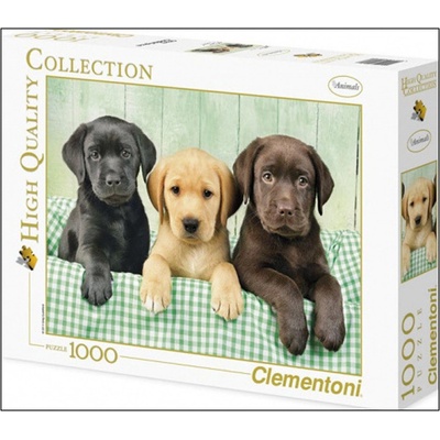 Clementoni Tři labradoři HQC 1000 dílků