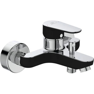 Ideal Standard Tyria смесител за вана/душ, цвят черен/хром (bc157hs)