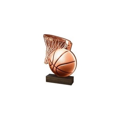 Poháry Bauer Dřevěná plaketa WF021 Basketball