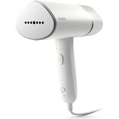 Philips 3000 Series Portable Steamer - 1000W, Compact and Foldable, 120ml Water Tank Constant Steam Output 20g/min, No Ironing Board Required, White (STH3020/10)