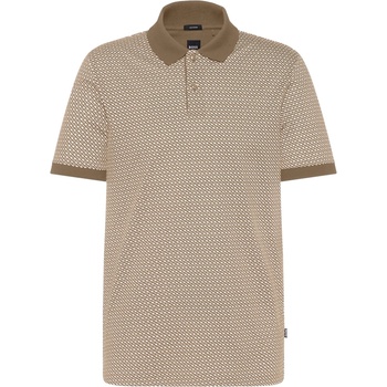 BOSS Блуза с яка BOSS Men's H-Parlay 204 Short-Sleeve Tailored Fit Polo Shirt - Open Beige 282