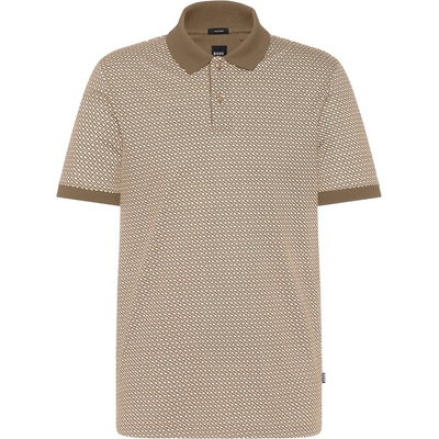 BOSS Блуза с яка BOSS Men's H-Parlay 204 Short-Sleeve Tailored Fit Polo Shirt - Open Beige 282