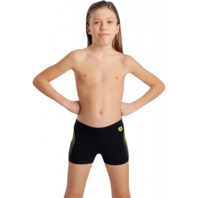 Arena-Boys Swim Short Graphic Black