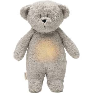 MOONIE Мека играчка Moonie Organic 2.0 - Bear, с нощна лампа и успокояващи звуци, Gray (M-MGR2) - ozone