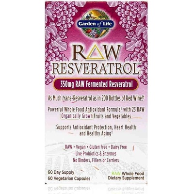 Garden of Life RAW Resveratrol 60 kapsúl