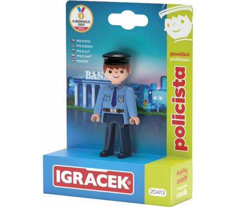 Efko IGRÁČEK Policista s příslušenstvím