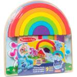 Melissa & Doug 33008 Дървен пъзел за подреждане дъга 9 час (33008)