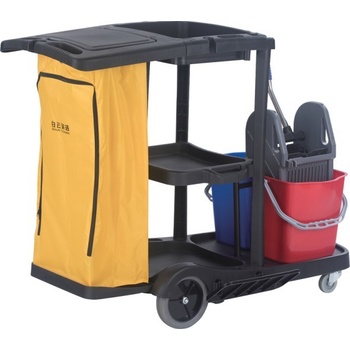 B2B Partner Úklidový vozík s držákem na pytle 80 x 120 x 100 cm