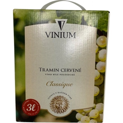 Tramín BIB 3l Vinium - víno biele polosuché