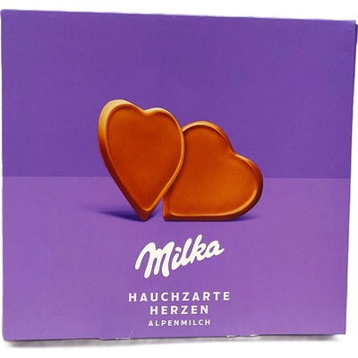 Milka Hauchzarte Herzen Alpenmilch 130g