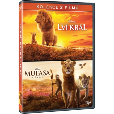 Leví kráľ 2019 + Mufasa Leví kráľ kolekcia 2DVD