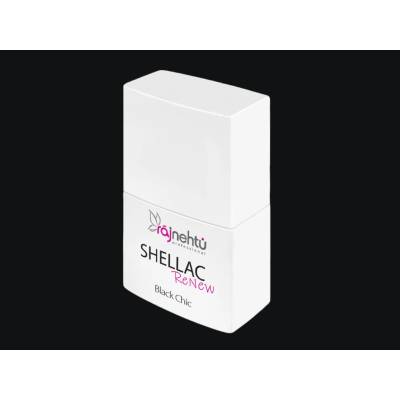 Ráj nehtů Uv Shellac ReNew black chic 12 ml
