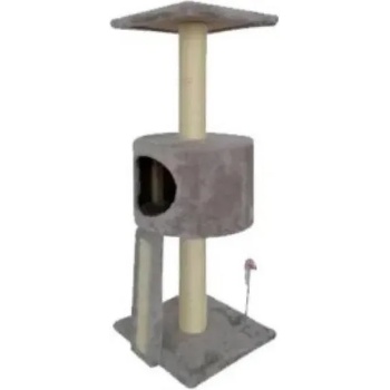 Image 1 of Драскало / катерушка за коте с къщичка и стойка (10771)