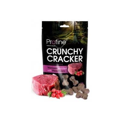 Profine Dog Crunchy Cracker zvěřina obohacená hlohem 150 g