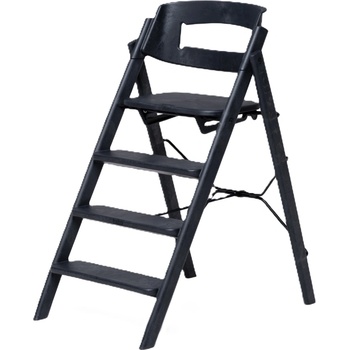 ItsKaos Рециклиран детски стол за хранене Kaos - Klapp, Charcoal Black (KLA-REC-CHA-BLA)