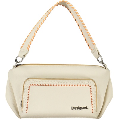 Desigual štýlová dámska kabelka 30.0X26.0X13.0cm Biela