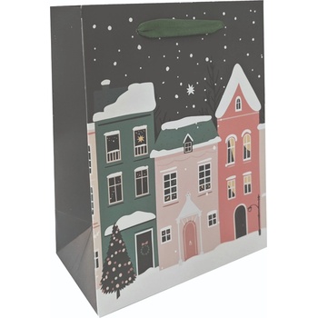 EUROCOM Подаръчна торбичка XMAS Medium Deluxe, 18x23x10 cm (28726-А-75138)