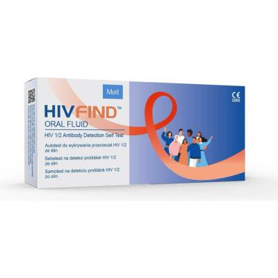 MERIL HIV FIND Sebetest na detekci HIV ze slin 1 ks