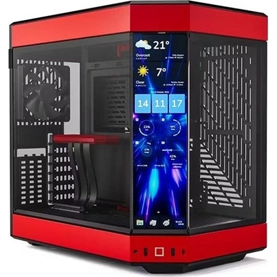 HYTE Y60 red/black (CS-HYTE-Y60-BR+CS-HYTE-Y60LCD-DIY)