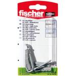 Fischer УНИВЕРСАЛЕН ДЮБЕЛ С КУКА Ф6Х35ММ 4 БРОЯ fischer ux wh k (4006209946237)