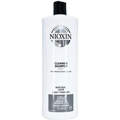 Nioxin Cleanser Shampoo System 1 1000 ml