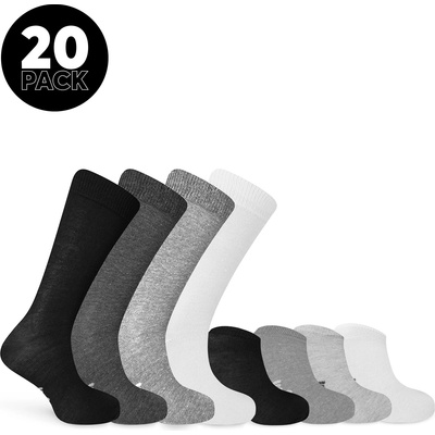 Lee Cooper Мъжки чорапи Lee Cooper 20 Pack Socks Mens - Asst