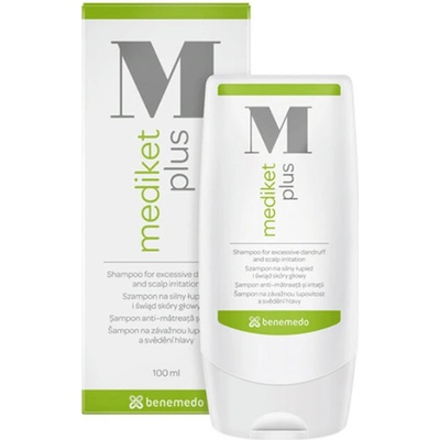 Mediket Plus Shampoo pre suché a mastné vlasy s lupinami 100 ml