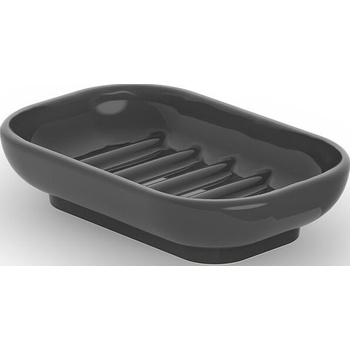 DECOR WALTHER Сапунерка Porzellan овална черна (0861360)