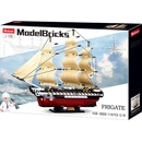 Sluban B0836 Fregata USS Constitution plachtová vojnová loď