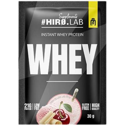 Hiro.Lab Instant Whey Protein | High Quality Whey Concentrate [30 грама] Бял шоколад с череша