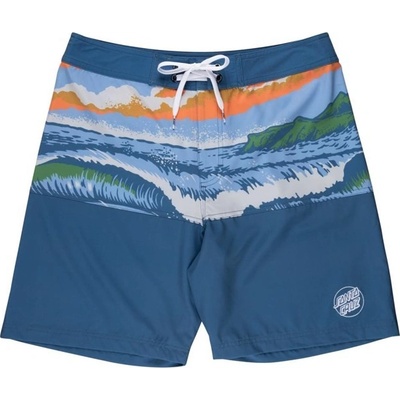 Santa cruz koupáky Water View Boardshort Dusty Blue