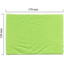 Blick-Punkt Handričku na okuliare z mikrovlákna jednofarebný - zelený 120x170