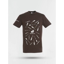 BeaverCraft pánské triko T-Shirt brown XL