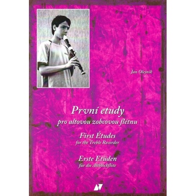 První etudy pro altovou zobcovou flétnu Jan Olejník – Zboží Dáma