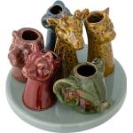 Bloomingville Ваза декоративна от каменинови изделия 14 x 10, 5 cm (82073132)