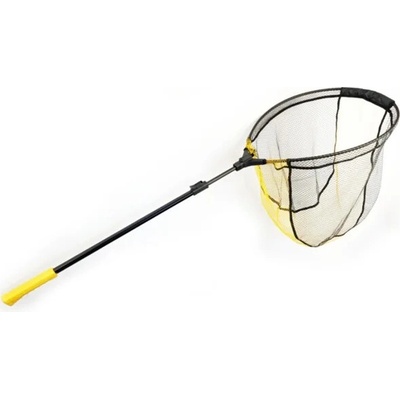 Sportex Teleskopický podberák s pogumovanou sieťkou 60 x 50 cm