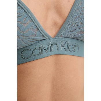 Calvin Klein Underwear Сутиен Calvin Klein Underwear в синьо с изчистен дизайн 000QF7491E (000QF7491E)