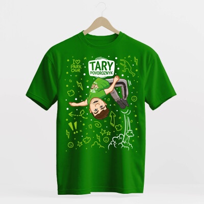 Tary Povoroznyk Tričko Tary drink beko zelené