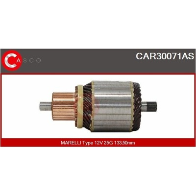 Rotor, štartér CASCO CAR30071AS