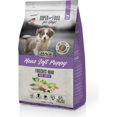 MAC's Dog Mono Soft Puppy Čerstvé kuře 1,5 kg