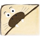 Sensillo Detská osuška s 3D aplikáciou Mrož 100x100 cm