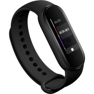 Xiaomi Mi Band 5/6 náhradní náramek - Jednobarevný Barva: Černá MBS5-CER – Zboží Živě