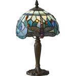 Endon Lighting 64088 - Настолна лампа Tiffany DRAGONFLY 1xE14/7W/230V Ø 20 см (EN0113)