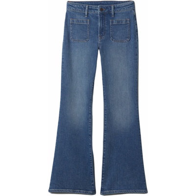 GAP HR 70S Flare dívčí džíny modrá – Zboží Mobilmania