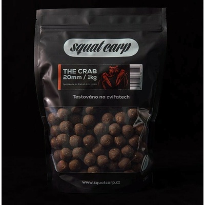 SQUAT CARP Hotové boilies The Crab 1kg 24mm