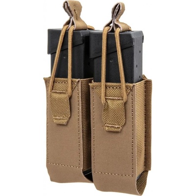 Wosport DPMP Double Molle na dva 9mm pistolové zásobníky coyote