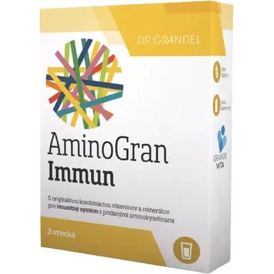 Dr. Grandel Aminogran Immun vrecúška s práškom 3 ks