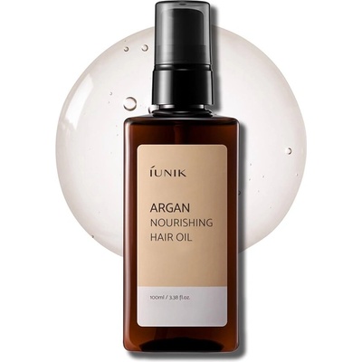 iUNIK Olej na starostlivosť o vlasy Argan Nourishing Hair Oil - 100 ml